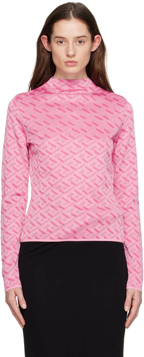 versace collection long sleeve crew neck